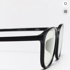 JINS ブルーカットメガネ　40% 美品の画像