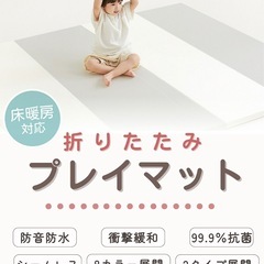 プレイマット　GU MODE 200×140cm ブルー&ホワイト の画像