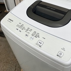 【分解清掃済み🫧】HITACHI 5kg 2024年製 洗濯機⭕️の画像