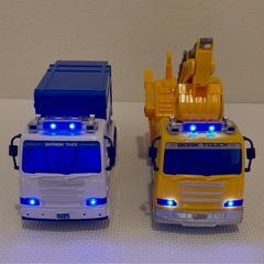 リアルサウンド　清掃車&ショベルカーの画像