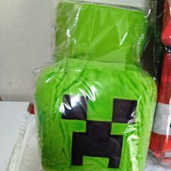 マインクラフト　室内スリッパ＆リュックセットの画像