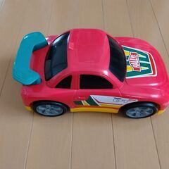 【USED】赤い車 おもちゃの画像