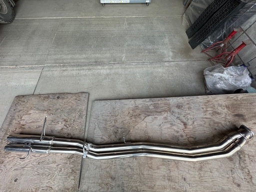 廃盤エクセレントワークス　フルデュアルマフラーs14s15