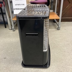 M2510-021 TOYOTOMI ストーブ ダブルクリーン RC-327SE 自然通気形解放式石油ストーブ ブラック 2007年製 電池点火 単二形乾電池 灯油 通電確認済み キズ汚れ有り の画像