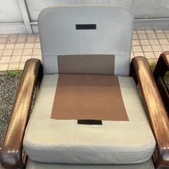 【ジモティー割引で最大15％OFF⭐️】 dyrlund 1人掛けソファー グレーの画像