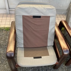 【ジモティー割引で最大15％OFF⭐️】 dyrlund 1人掛けソファー グレーの画像