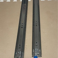  新品　引き出しスライドレール　ロック付きの画像