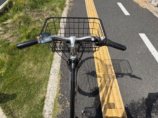 中古27インチPanasonic電動アシスト自転車5速　8.9Ah 大阪