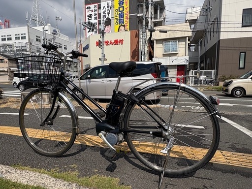 中古27インチPanasonic電動アシスト自転車5速　8.9Ah 大阪