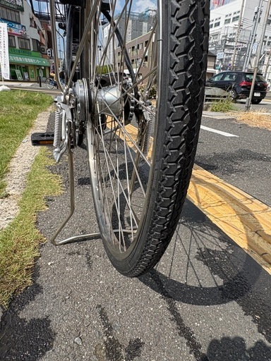 中古27インチPanasonic電動アシスト自転車5速　8.9Ah 大阪