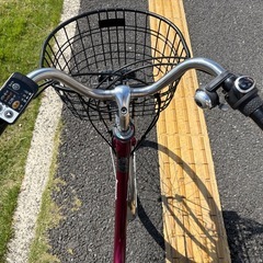 中古Panasonic電動アシスト自転車　13.2Ah4点灯　大阪の画像