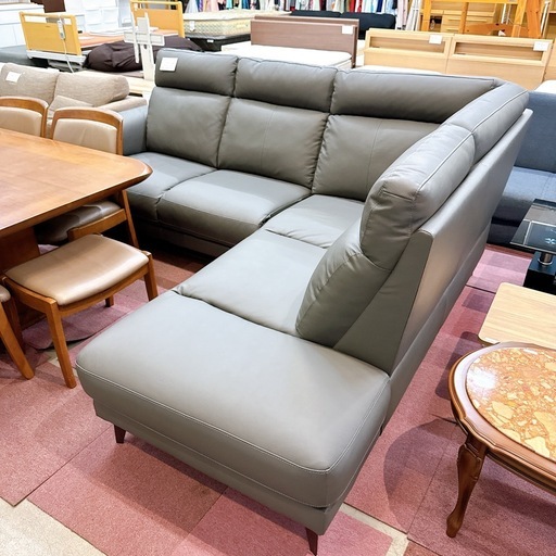 ニトリ コーナーソファ れさレザー