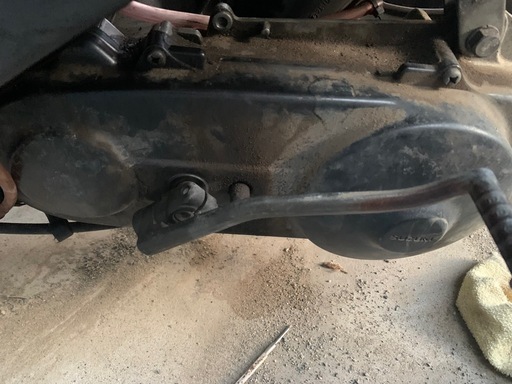 キャブなしアドレスv50書類鍵自賠責あり売れなかったらスクラップ自転車と交換あり