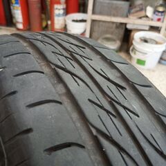 【工賃込み】165/70R14 ブリヂストン NEXTRY 2022年製 夏タイヤ 4本セット 組み換え・バランス・バルブ新品・廃タイヤ処分込の画像