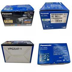 186000 Panasonic パナソニック ビデオカメラ 美品 デジタルハイビジョンビデオカメラ　ハンディカム HDC-TM650  シルバー [0000000001596]の画像