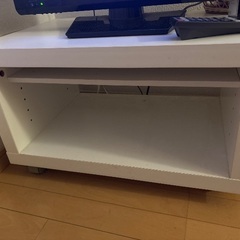 テレビ台　ホワイトの画像