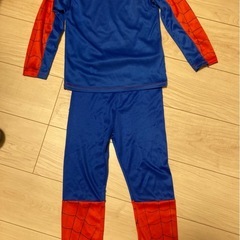 スパイダーマン　100〜110㎝　ハロウィン　衣装　コスプレ　コスチュームの画像