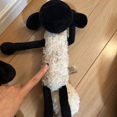 ひつじのショーン、ぬいぐるみ2匹セットの画像