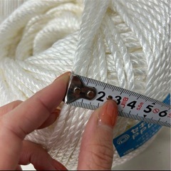 【未使用品】セキスイPPロープ　PPR-36 6mm 紐の画像