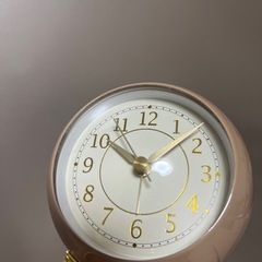 【未使用】ミニ置き時計　アラーム機能付きの画像