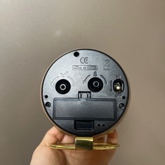 【未使用】ミニ置き時計　アラーム機能付きの画像