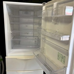 AQUA 冷蔵庫 AQR-H36(W) 2017年製 355L 右開きの画像