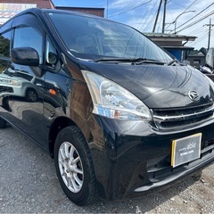 4万キロ台 低走行！ダイハツ ムーヴ★総額14.8万円★車検付き 即日納車可能 キーレス 機関良好 内装良好 アイドリングストップ 修復歴なし！お早めにの画像