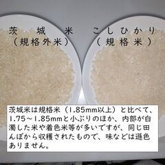 《生活応援米》≪新米30キロ≫令和７年茨城県産銘柄米１００％の画像