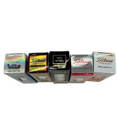 186000 新品未使用 Titleist タイトリスト ゴルフボール 5点まとめ売り [0000000001598]の画像