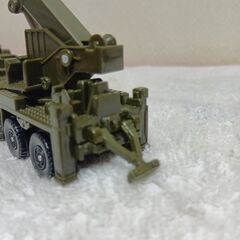 自衛隊特殊車両重装輪回収車ロングトミカ＆トミカJeepの画像