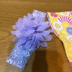袴ロンパース 70cmの画像