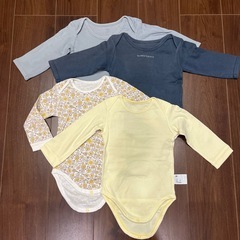 ベビー　ロンパ　肌着　長袖　80 90 11点の画像