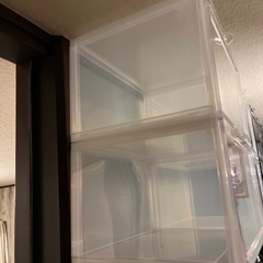 スニーカーボックス　クリアの画像
