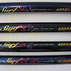 【中古品】鮭ブッコミ釣りセット×４　＋　大容量クーラーボックスの画像
