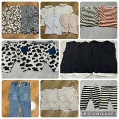 双子　洋服　子供服の画像