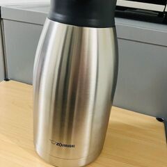 未使用品の象印のステンレスポット1.9Lをお譲りします。の画像