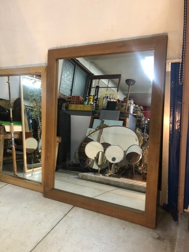 サロンミラー セットミラー 姿見 鏡 壁掛け