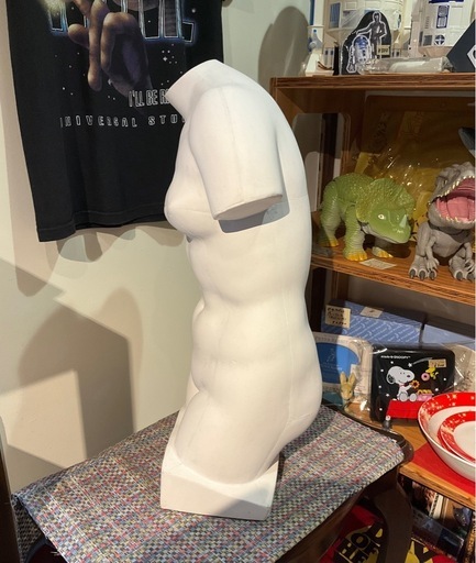 石膏 「裸婦像」　高さ約54㎝　（デッサン、オブジェ）