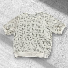 しまむら 小花柄 半袖トップス Lサイズの画像