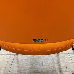 【ジモティー割引で最大15％OFF⭐️】 ITOKI イトーキ 折りたたみチェア オレンジの画像
