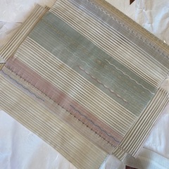 夏3点セット露の着物と長襦袢との帯の画像
