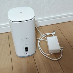 WiMAX Speed Wi-Fi HOME 5G L13 UQ WiMAX ホームルーターの画像