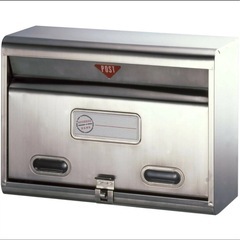 グリーンライフ PS-50H ステンレス製 ポスト 新聞受け 郵便受け　A4サイズ対応 中古品の画像