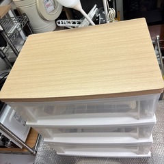 ウッドトップチェスト　3段タイプの画像