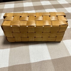 決まりました★木の入れ物？の画像