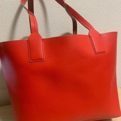 kate spade ケイトスペード　トートバッグ　リバーシブル　ベージュ/レッドの画像