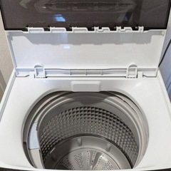 (送料無料) 2021年 極美品 5.5kg 洗濯機 お急ぎコース しわケア脱水 風乾燥 つけ置きコース ⑦の画像
