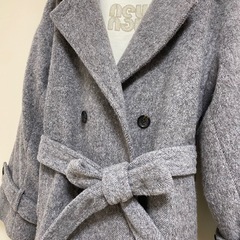 ♢ほぼ新品  お洒落なロングコートの画像