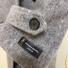 ♢ほぼ新品  お洒落なロングコートの画像