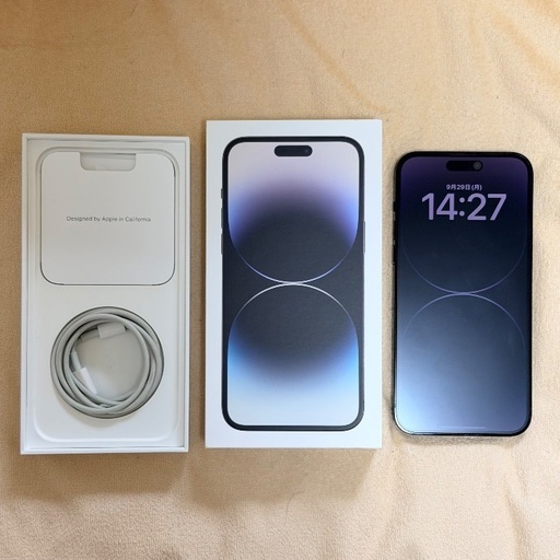 Apple iPhone 14 Pro max 本体 SIMフリー 美品